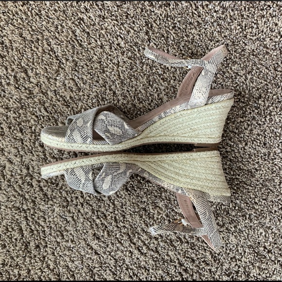 Cole Haan Snake Skin Wedges - Picture 4 of 5